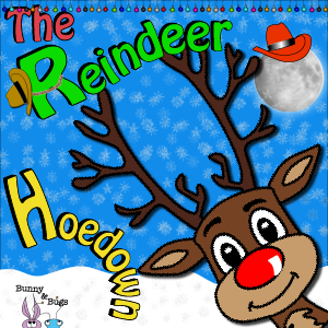 Smiling reindeer